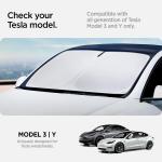 Parasol plegable para parabrisas Tesla, modelo Y/ 3
